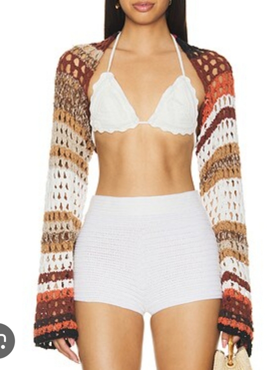 Free People Sweaters - Free People Gia Crochet Shrug